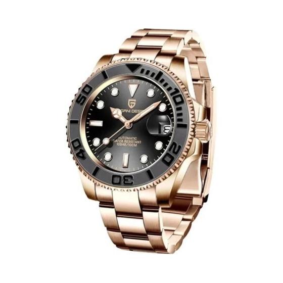 Imagem de Relógio Mecânico Automático Pagani Design 40mm - Luxo para Homens - Vidro de Safira à Prova D'água