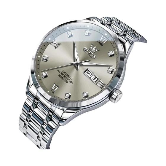 Imagem de Relógio Mecânico Masculino Olevs 9946 - Automático, com Data e Calendário
