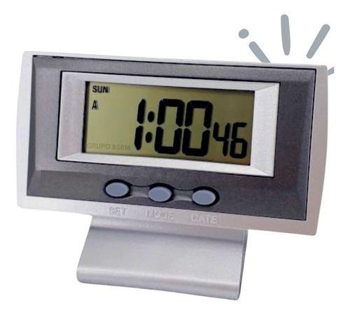 Imagem de Relogio Mesa Desperta Cronometro Digital Data Hora Calendario