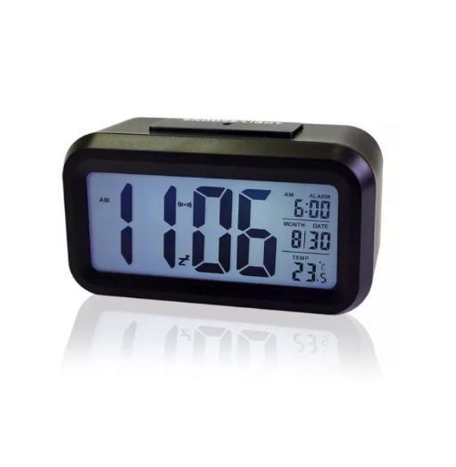 Imagem de Relógio Mesa Led Digital Calendário Termômetro Alarme Despertador