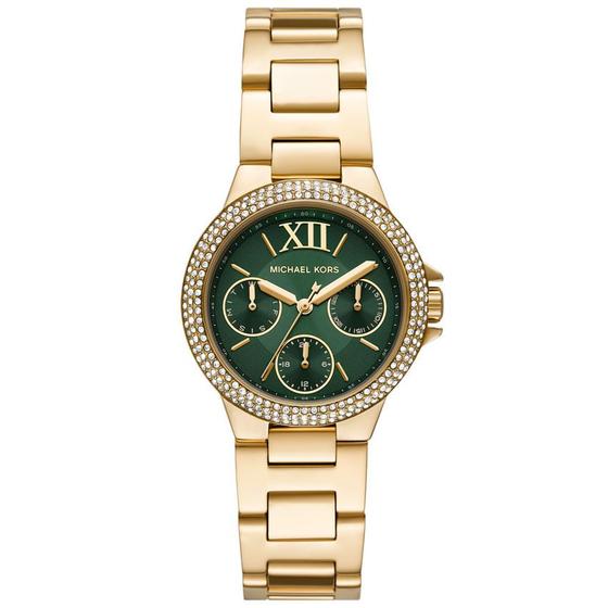 Imagem de Relógio MICHAEL KORS feminino dourado strass MK6981/1VN