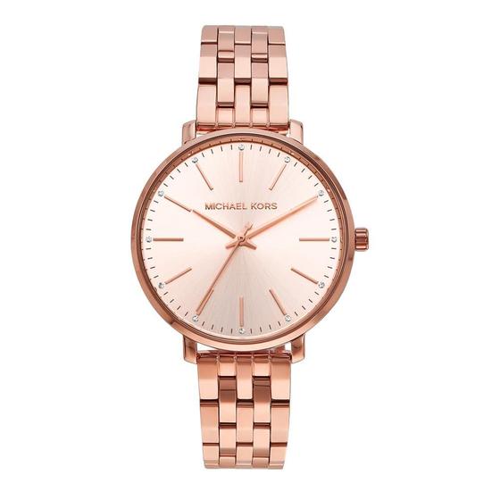 Imagem de Relógio Michael Kors Pyper MK3897 Feminino - Dourado Rosa