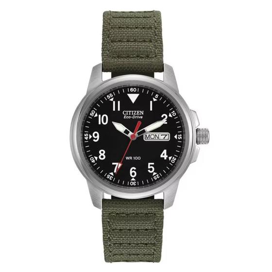 Relógio Militar Analógico Citizen Eco-drive Bm8180-03e Menor preço em Relógio Militar Analógico Citizen Eco-drive Bm8180-03e