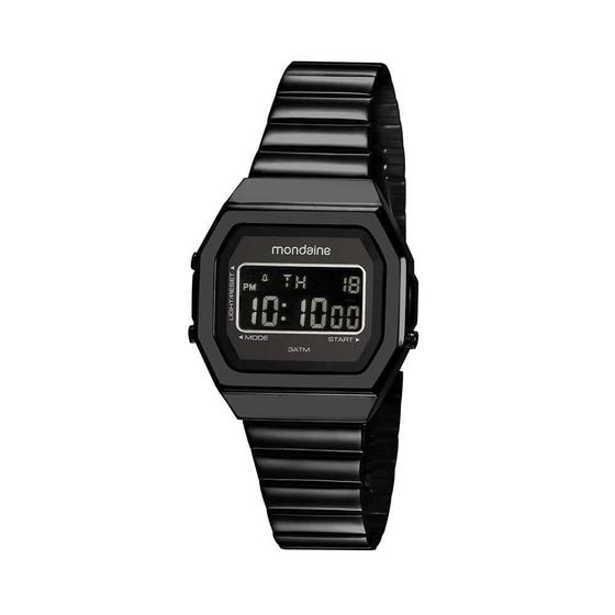 Imagem de Relógio Mondaine Digital Vintage Preto 32220Lpmvpe3