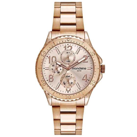 Imagem de Relógio Mondaine Feminino 32586LPMVRE3 Rose 4,0cm 5ATM