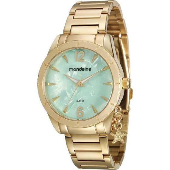 Imagem de Relogio Mondaine Feminino 76643lpmvde2 Casual Dourado