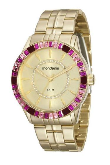 Relógio mondaine feminino dourado 78730lpmvda4 Menor preço em Relógio mondaine feminino dourado 78730lpmvda4