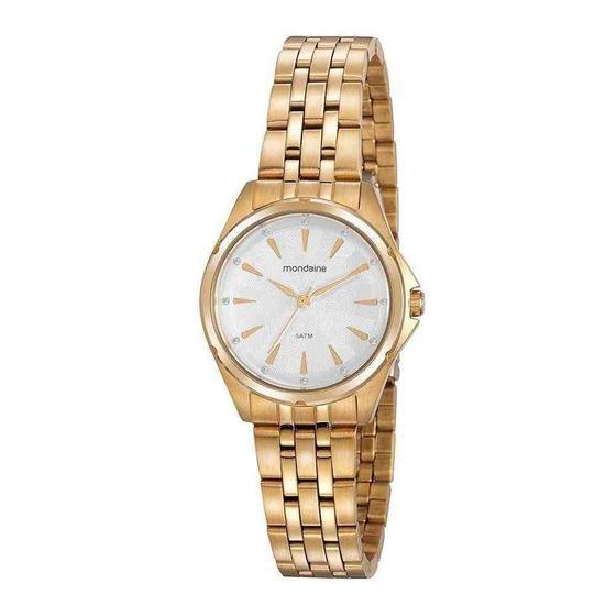 Imagem de Relógio Mondaine Feminino Dourado 99478LPMVDA1