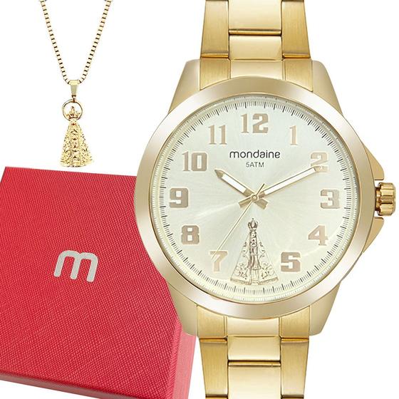 Relógio Mondaine Feminino Dourado Prova Dágua Garantia 1 Ano Imagem de Relógio Mondaine Feminino Dourado Prova Dágua Garantia 1 Ano
