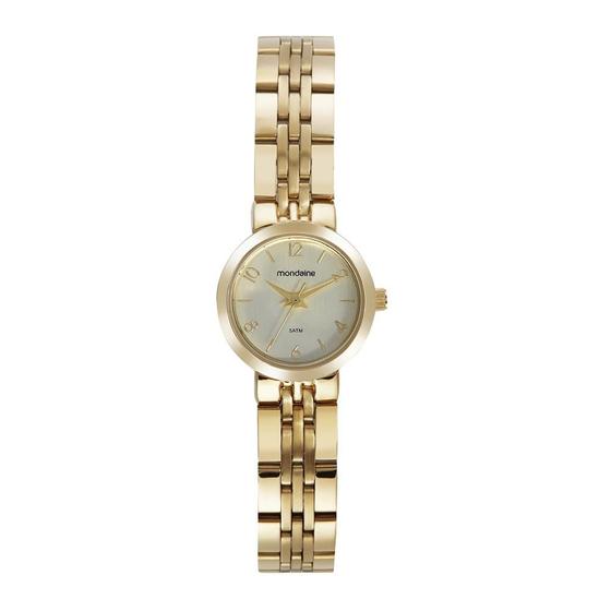 Imagem de Relogio Mondaine Feminino Ref: 32732lpmvde1 Casual Dourado