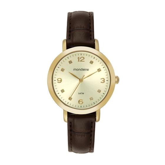 Imagem de Relogio Mondaine Feminino Ref: 99757Lpmvdh3 Casual Dourado