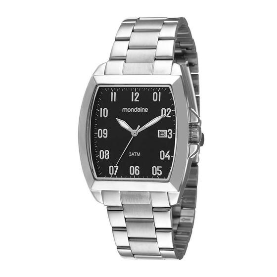 Imagem de Relogio Mondaine Masculino Ref: 83497G0Mvne2 Retangular