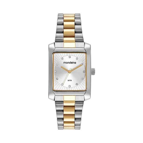 Imagem de Relógio Mondaine Prata/Dourado Feminino 32480LPMVBE3