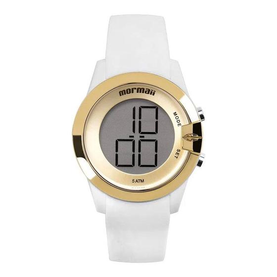 Imagem de Relógio Mormaii Feminino Branco MO13001E/8B