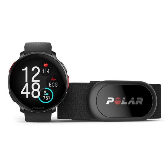 Imagem de Relógio Multiesportivo Polar Vantage V3 Night Black com Sensor Cardíaco H10