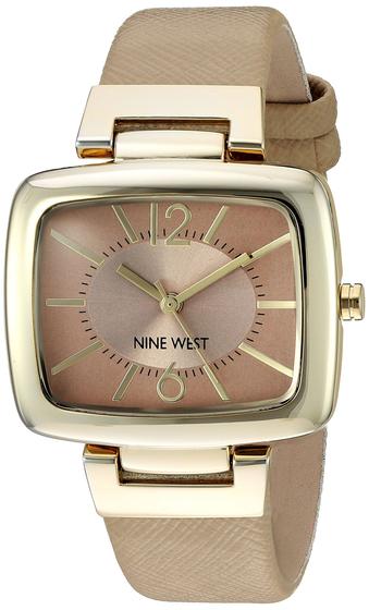 Imagem de Relógio Nine West, pulseira feminina, 36 mm, mostrador bege