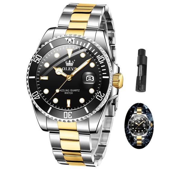 Imagem de Relógio OLEVS Masculino ROUND Business Quartz Waterproof 30m