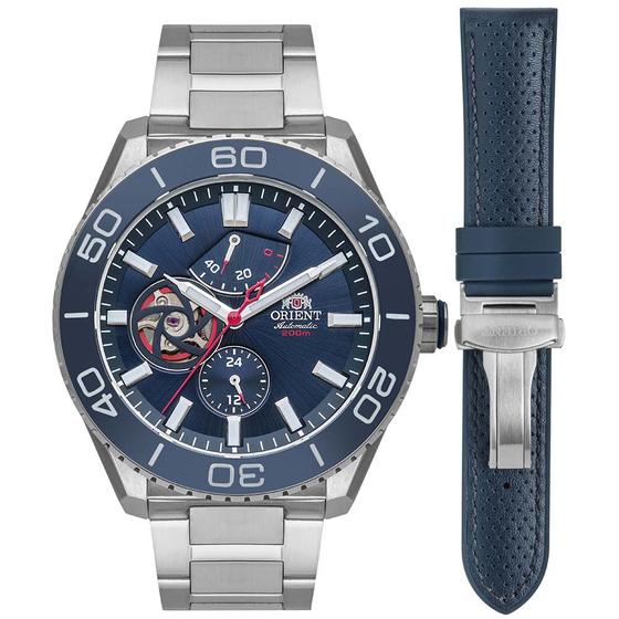 Imagem de Relógio orient automatic superior masculino yn8ss002 azul