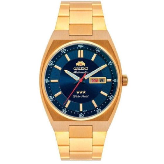 Imagem de Relógio Orient Automático 469GP087F D1KX Dourado E Azul
