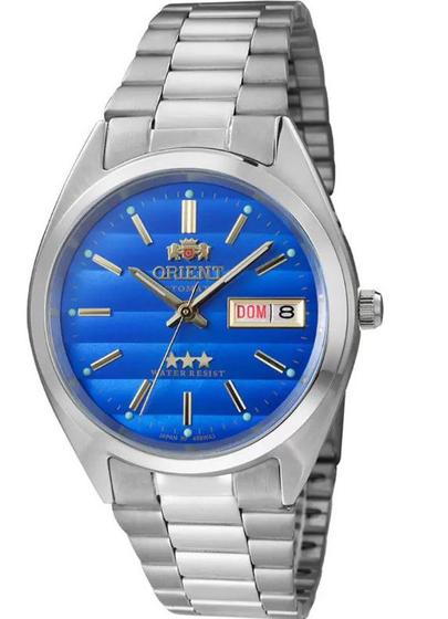 Imagem de Relógio orient automático azul 469wa3f a1sx