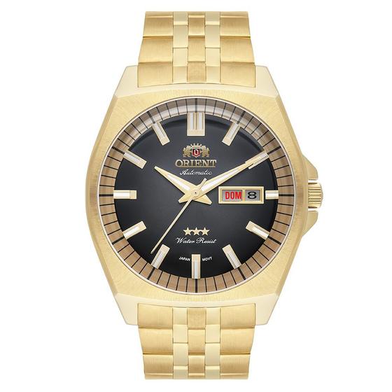 Imagem de Relógio ORIENT Automático masculino dourado F49GG010 P1KX