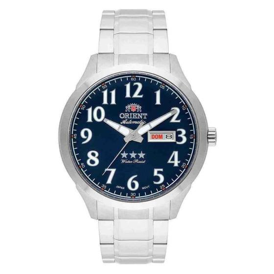 Relógio Orient Automático Masculino Prata 469SS074F D2SX Menor preço em Relógio Orient Automático Masculino Prata 469SS074F D2SX