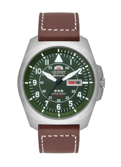 Imagem de Relógio orient automático verde militar f49sc019 e2nx