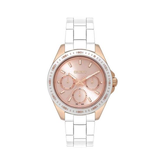 Imagem de Relógio Orient Feminino Ceramic Rosé Ftskm002R1Bx