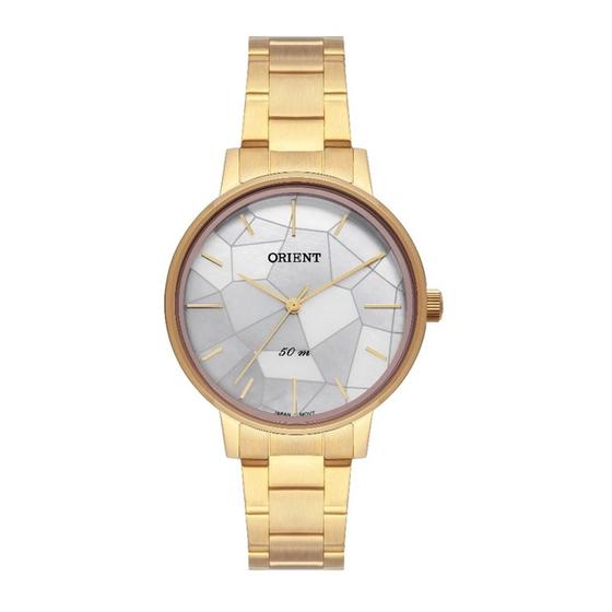 Imagem de Relógio Orient Feminino Dourado Madre Pérola FGSS0187 S1KX