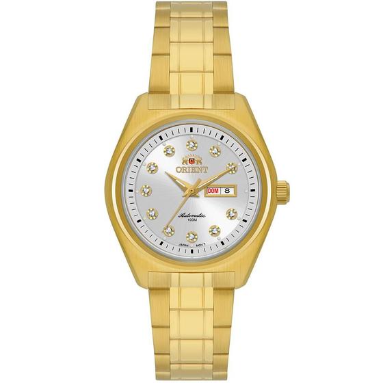 Imagem de Relógio Orient Feminino Ref: Nh6gg001 S1kx Dourado Automático