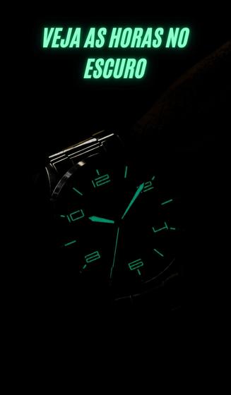 Relógio Orient Masculino Analógico Quartz De Pulso Esportivo Casual Prateado Em Aço Inoxidável A Prova Dágua Em 50 Metros Com Calendário Original