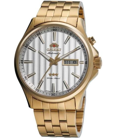 Imagem de Relógio Orient Masculino Automatico 469Gp043 S1Sk Dourado