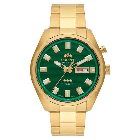 Imagem de Relogio Orient Masculino Automático 469gp076f E1kx Verde