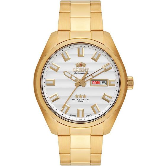 Imagem de Relógio ORIENT masculino automático dourado 469GP076F S1KX