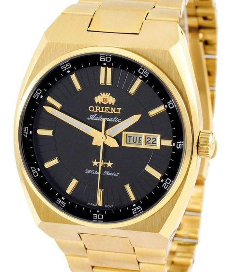 Imagem de Relógio orient masculino automatico dourado 469gp087f p1kx