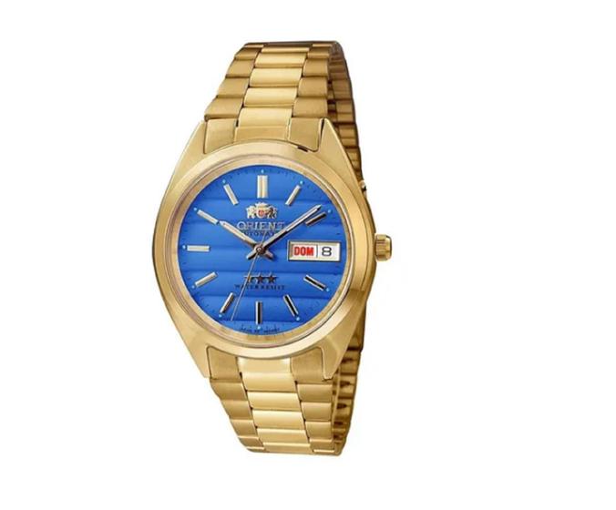 Imagem de Relogio Orient Masculino Automatico Dourado E ul 3