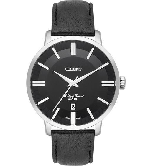 Relógio Orient Masculino Couro Preto MBSC1038P1PX Menor preço em Relógio Orient Masculino Couro Preto MBSC1038P1PX