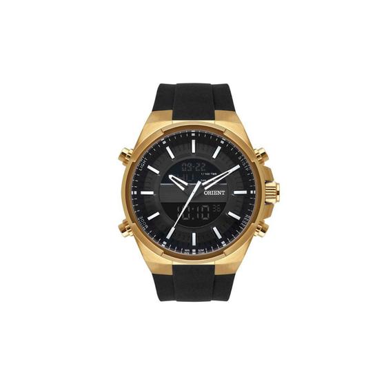 Imagem de Relogio Orient Masculino Dourado Anadigi Mgspa002 G1px Top