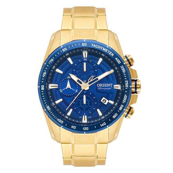 Relógio orient masculino dourado crono mgssc024 d1kx Menor preço em Relógio orient masculino dourado crono mgssc024 d1kx