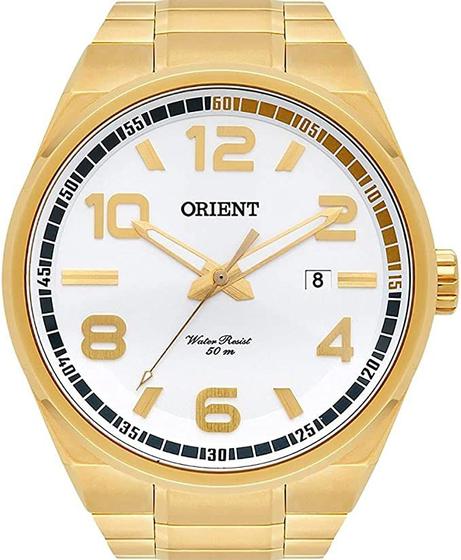 Imagem de Relógio Orient Masculino Dourado MGSS1134 S2KX