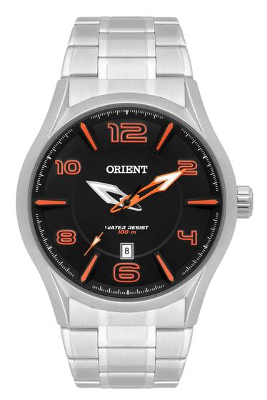 Imagem de Relógio Orient Masculino Mbss1318 Posx Laranja Oferta