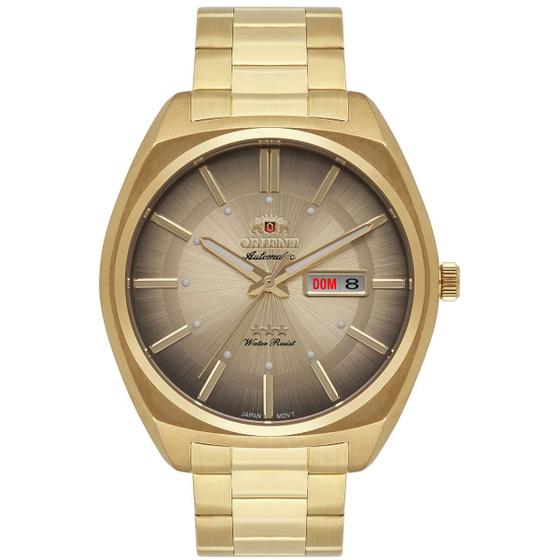 Imagem de Relógio Orient Masculino Ref: F49gg025 C1kx Automático Dourado