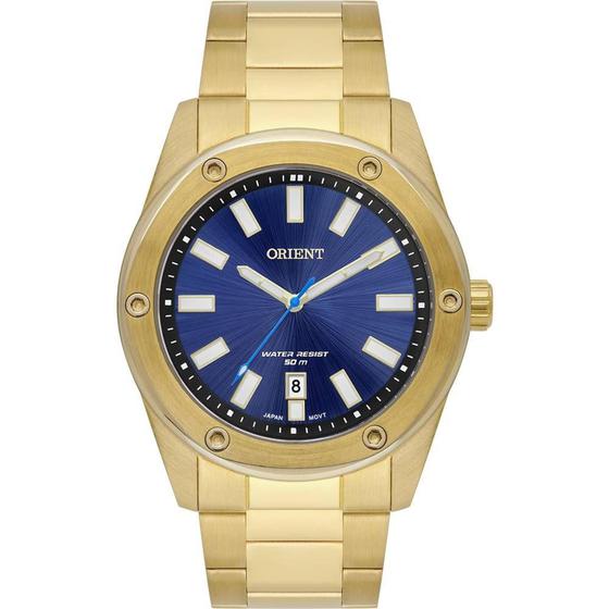 Imagem de Relógio Orient Masculino Ref: Mgss1265 D1kx Casual Dourado