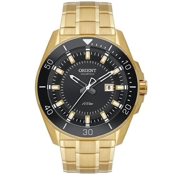 Imagem de Relógio Orient Masculino Ref: Mgss1290 G1Kx Solar Dourado