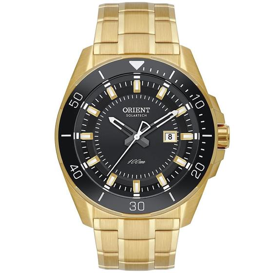 Imagem de Relógio Orient Masculino Ref: Mgss1290 G1kx Solar Dourado