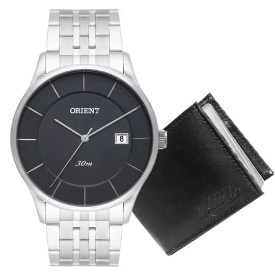 Relogio Orient Masculino Slim Prata MBSS1293 + Garantia Menor preço em Relogio Orient Masculino Slim Prata MBSS1293 + Garantia