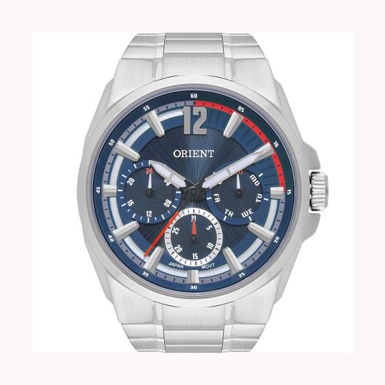 Imagem de Relógio Orient MBSSM095 D2SX Prateado Calendário Original