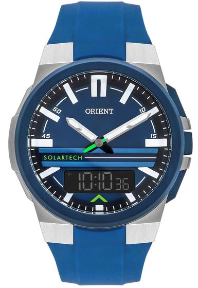 Imagem de Relógio ORIENT Solartech azul anadigi MTSPA005 D1DX