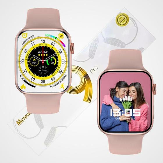 Imagem de Relógio Original Smartwatch Digital Masculino e Feminino W59Pro Series 9 