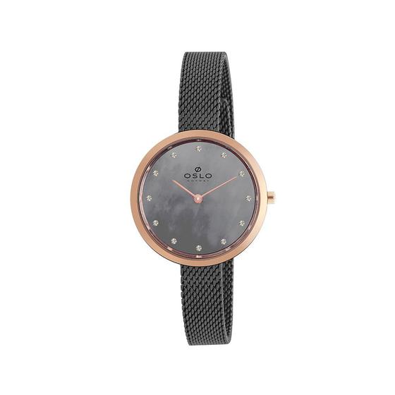 Imagem de Relógio Oslo Feminino Slim OFTSSS9T0028 I1GX Aço Mesh